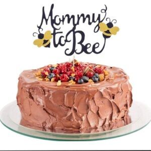 Mommy To‎ Bee Cake Topper NWOT SKUH051